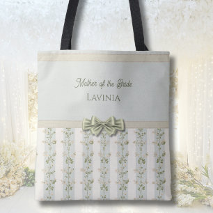 Elegante Mutter-der-Braut Blumenstreifen-Tasche Tasche