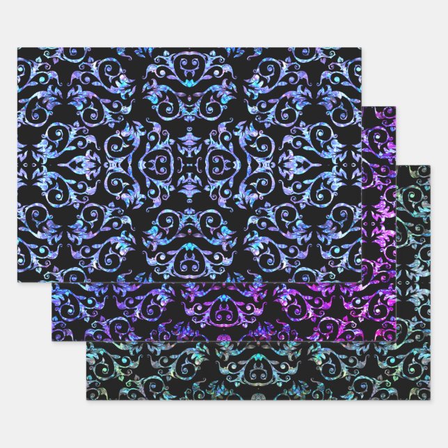 Elegante Mutter von Pearl Motif Geschenkpapier Set (Set)