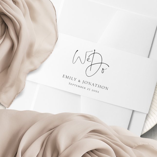 Elegante Namen Datum Skript, das wir Hochzeit mach Einladungsbanderole (Von Creator hochgeladen)