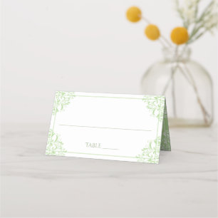 Elegante Namenskarten für Hochzeiten Nadine (bla Platzkarte