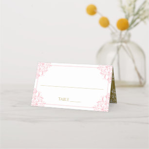 Elegante Namenskarten für Hochzeiten   Nadine (Ros Platzkarte
