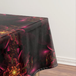 Élégante nappe de fleurs florales 60"x84"