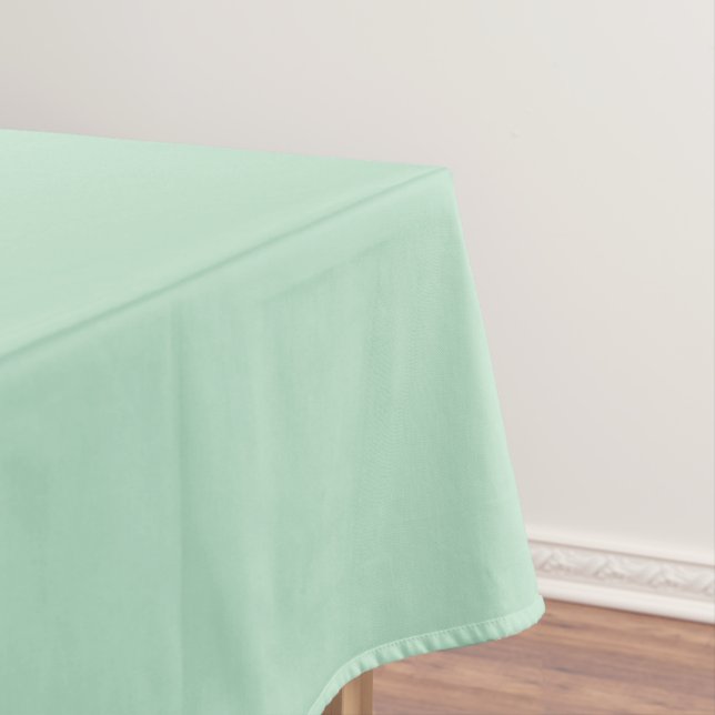 Elégante nappe verte à la menthe pour n'importe qu (In Situ)