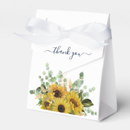 Elegante Navy Blumenblumen Vielen Dank für Ihre Ho Geschenkschachtel