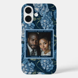 Elegante Nelken-Akzente Retro-Hochzeit iPhone 16 Hülle