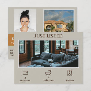 Elegante neu gelistete Immobilien Postkarte
