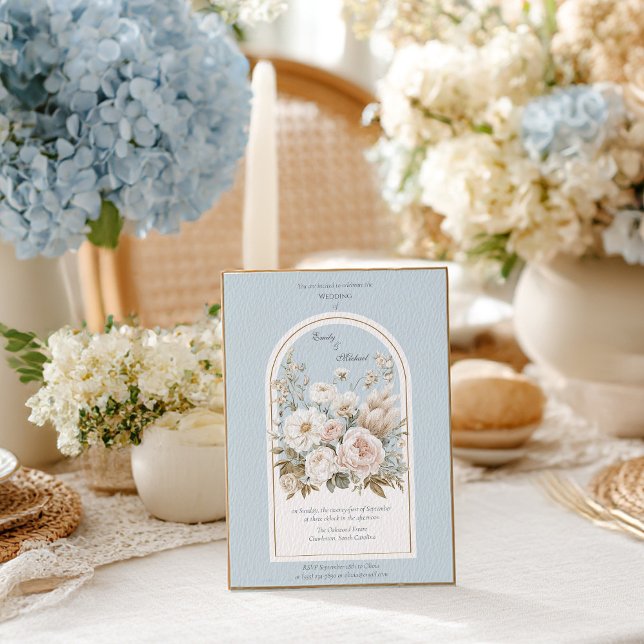 Elegante, neutrale Arschhochzeit Einladung (Von Creator hochgeladen)