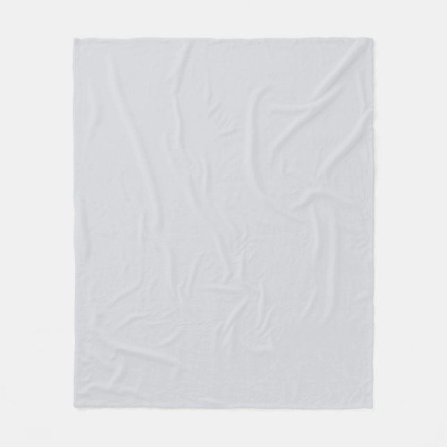 Elegante neutrale, graue Farbe Fleecedecke (Vorderseite)