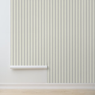 Elegante, neutrale graue Streifen Tapete