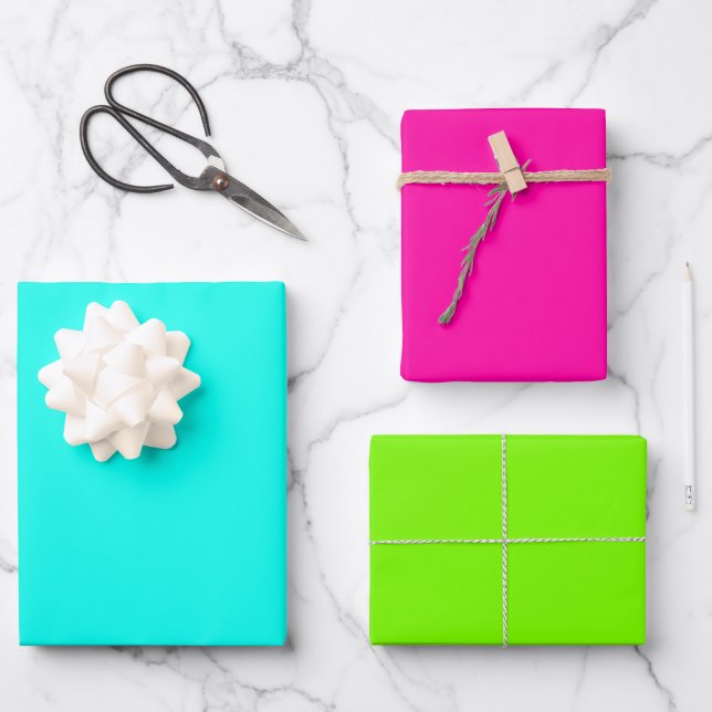 Elegante NHE Geschenkblätter Geschenkpapier Set (Vorderseite)