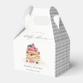 Elegante Niedliche Fruchtpancake Wasserfarbe Babyd Geschenkschachtel
