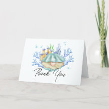 Elegante Ocean Pearl unter der Sea Baby Dusche