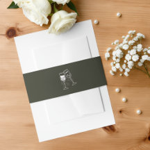Elegante Olivenholz-Hochzeit in Grün