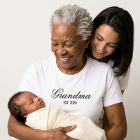 Elegante Oma kreatives Schriftdesign