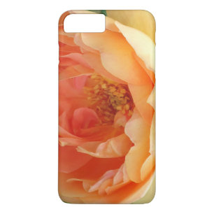 Elegante Orange Blush Rose iPhone 8 Plus/7 Plus Hülle