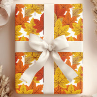 Elegante Orange & Gold Herbstlaube