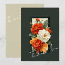 Elegante Orange- und weiße Blumenkunst Acryl-Kunst