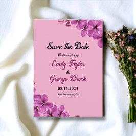 Elegante Orchid Blume Dusty Rose Blumenzehen Save The Date