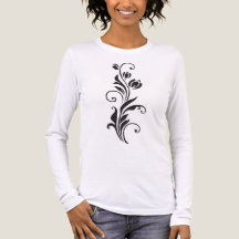 Elegante ornamentale Blumen-Blumenkunst