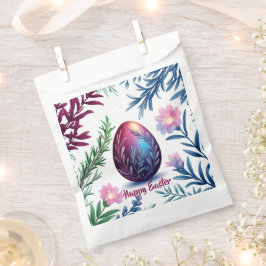 Elegante Oster-Ei-Botanik-Kunst Geschenktütchen