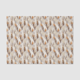 Elegante Pampas-Gras gekachelt Seidenpapier