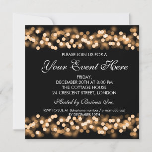 Elegante Party Einladung