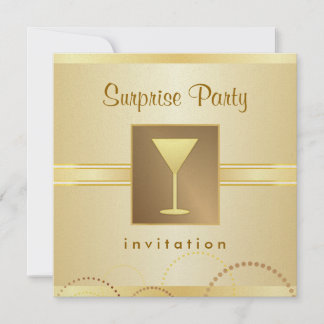 Elegante Party Einladungen für Überraschungen - Me