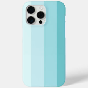 Elegante Pastel Blaue strahlende vertikale Streife Case-Mate iPhone Hülle