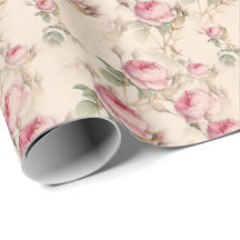 Elegante Pastel Pink Roses Floral