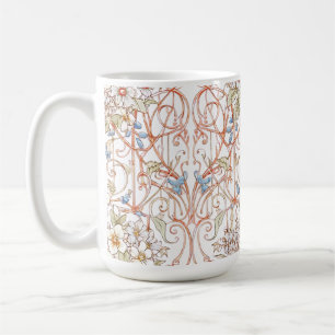 Elegante Pastel Vintag Floral Kaffeetasse