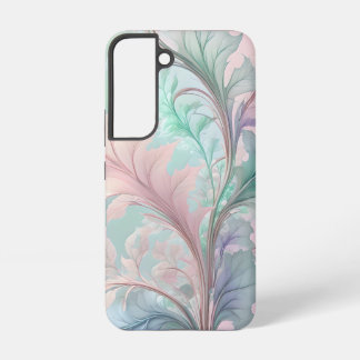 Elegante pastellfarbene botanische Kunst – sanftes Samsung Galaxy Hülle