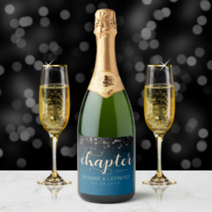 Elegante Peach Oceanic Blue Wedding ein neues Kapi