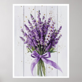 Elegante Peony Bouquet Frische Pasta machen Poster