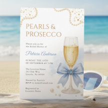 Elegante Perlen & Prosecco-Brautjunggesellinnenabs