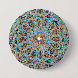 Elegante persische Dekoration Button