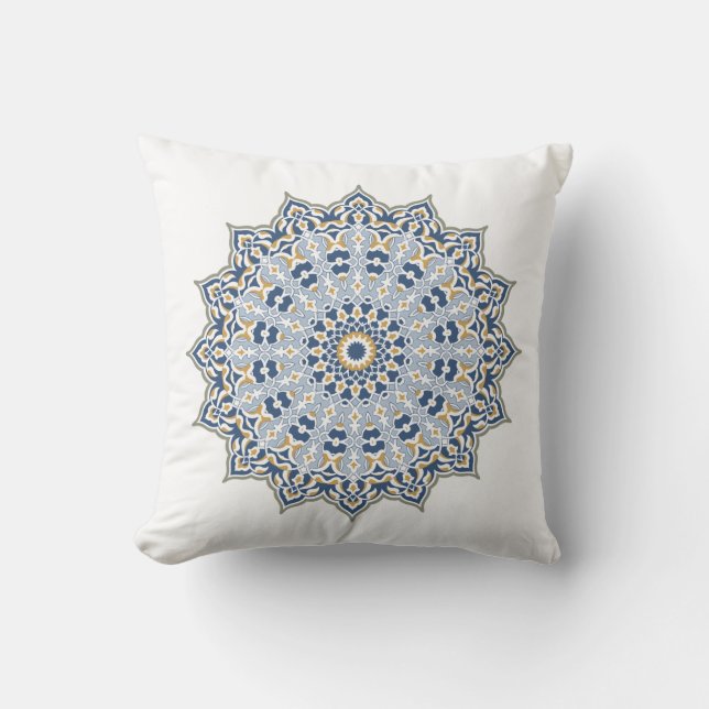 Elegante persische Dekoration Kissen (Vorderseite)