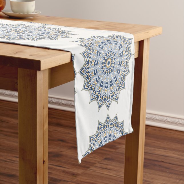 Elegante persische Dekoration Kurzer Tischläufer (Beispiel)