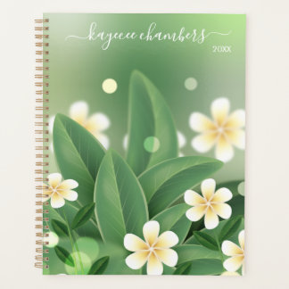 Elegante, Personalisierte Gelb- und Weiß-Blume nac Planer
