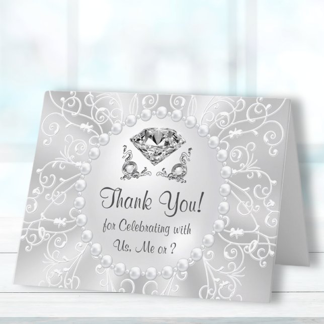 Elegante, Personalisierte Hochzeitskarten Dankeskarte (Elegant Wedding Thank You Cards. Customizable Thank You Cards. Personalized Wedding Thank You Cards.)