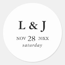 Elegante Personalisierte moderne kalligraphische H