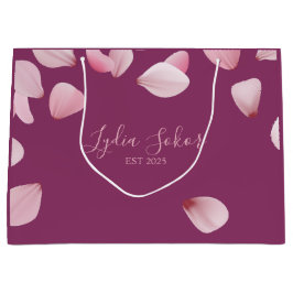 Elegante Personalisierte Papiergeschenktasche mit  Große Geschenktüte