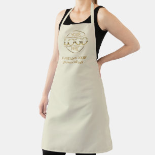 Elegante personalisierte Schürze Logo Benutzerdefi