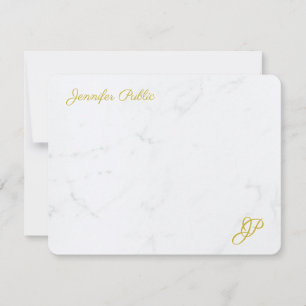 Elegante Personalisierte Stationery für einfachen Mitteilungskarte