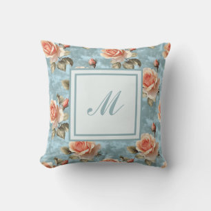 Elegante Personalisierte Stylische Romantische Flo Kissen