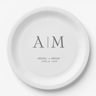 Elegante personalisierte Teller | Individuelle Par