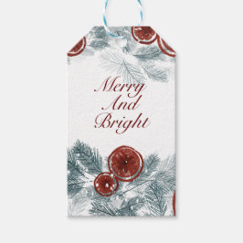 Elegante personalisierte Weihnachten Geschenkanhänger