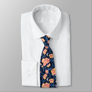 Elegante persönliche Geschenke Vintage-Blumen Krawatte