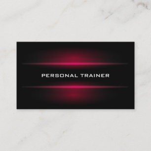 Elegante persönliche Trainer-Visitenkarte Visitenkarte