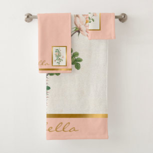 Elégante Personnaliser Florale Vintage Couleur Et