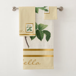 Elégante Personnaliser Florale Vintage Couleur Et